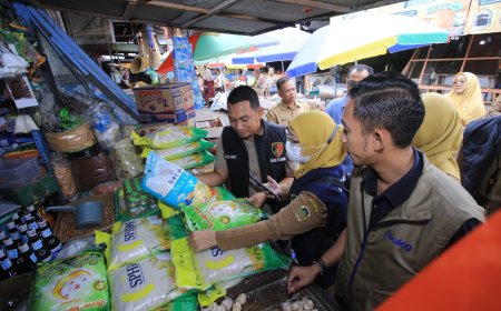Jelang Ramadhan, Polres Madiun Awasi Harga dan Stok Bapokting