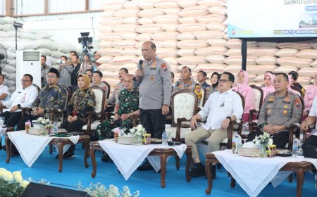 Gudang Jagung Polda Jatim Resmi Diresmikan Presiden RI