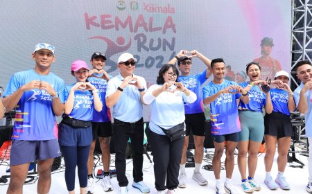 Semangat Charity Warnai Kemala Run 2026 di Bali, Target 10 Ribu Runner