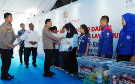 Kapolri Hadir di Milad ke-53 KSPSI, Sampaikan Dukungan bagi Buruh