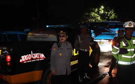 SOTR Dilarang, Polres Pelabuhan Tanjungperak Siagakan Patroli