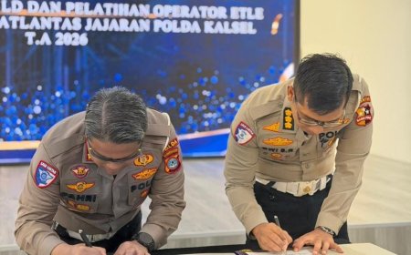 Korlantas Polri Genjot Penegakan Hukum Elektronik di Polda Kalimantan Selatan