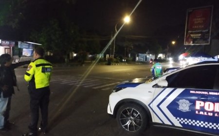 Respon Cepat Aduan Balap Liar, Polres Malang Sisir Depan Stadion Kanjuruhan   