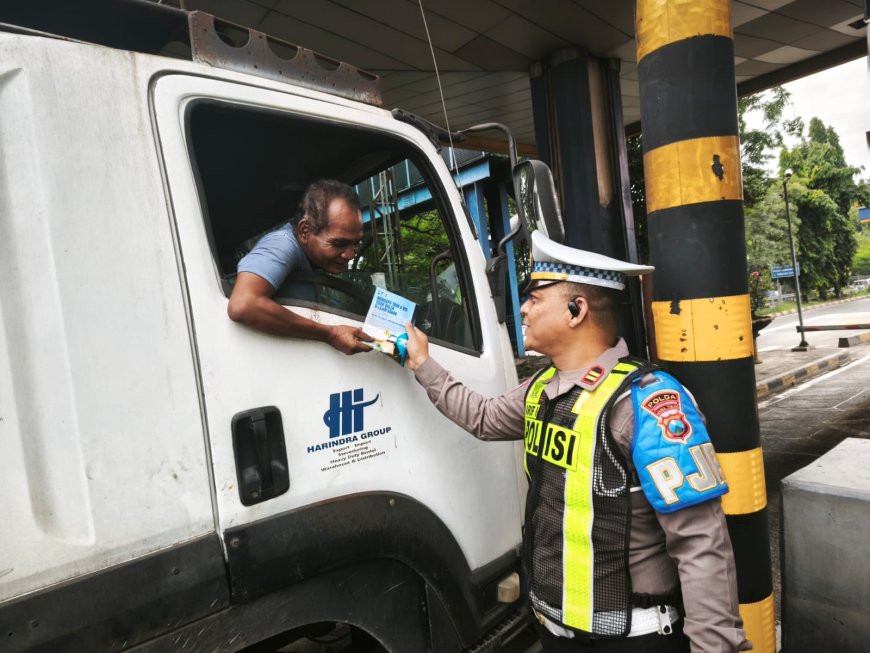 Operasi Keselamatan Semeru 2026, Ditlantas Polda Jatim Fokus Penertiban Lajur Tol