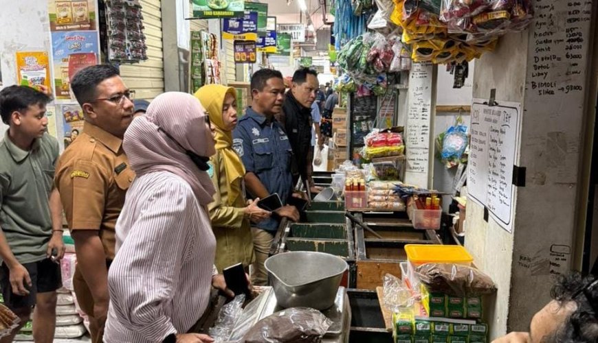 Satgas Saber Polres Ponorogo Pantau Harga dan Stok Bapokting Menjelang Ramadhan