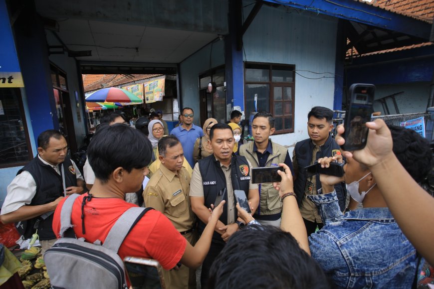 Polres Madiun Sidak Pasar Pastikan Harga Bapokting Terkendali