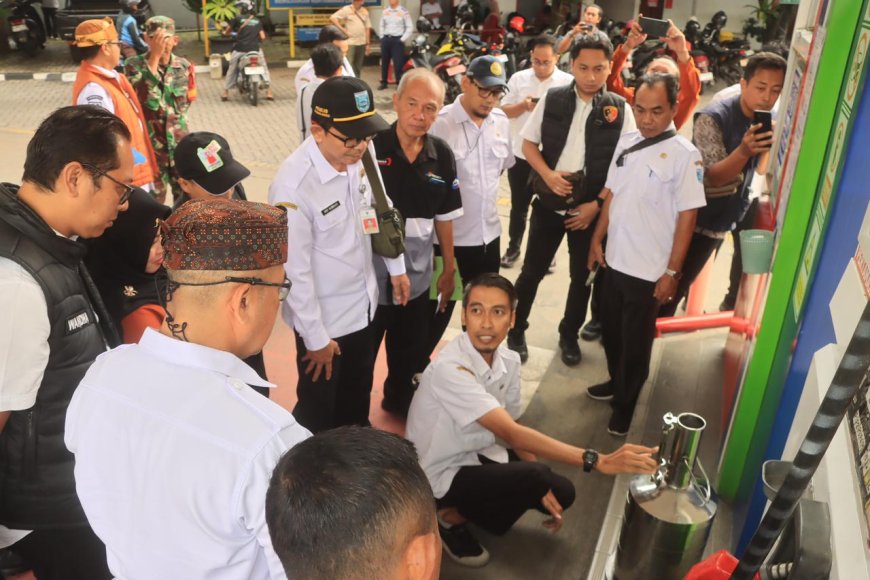 Satgas Saber Polres Probolinggo Pastikan Harga dan Stok Sembako Hingga BBM Aman Jelang Ramadhan