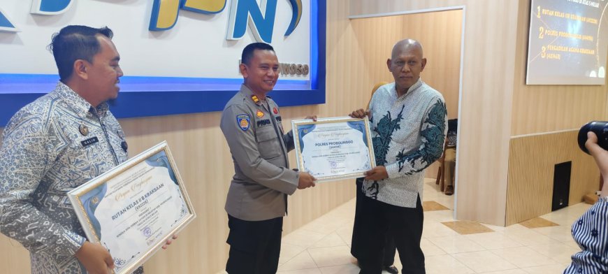 Polres Probolinggo Raih Peringkat II Kinerja IKPA Terbaik Semester II 2025 Dari KPPN Bondowoso