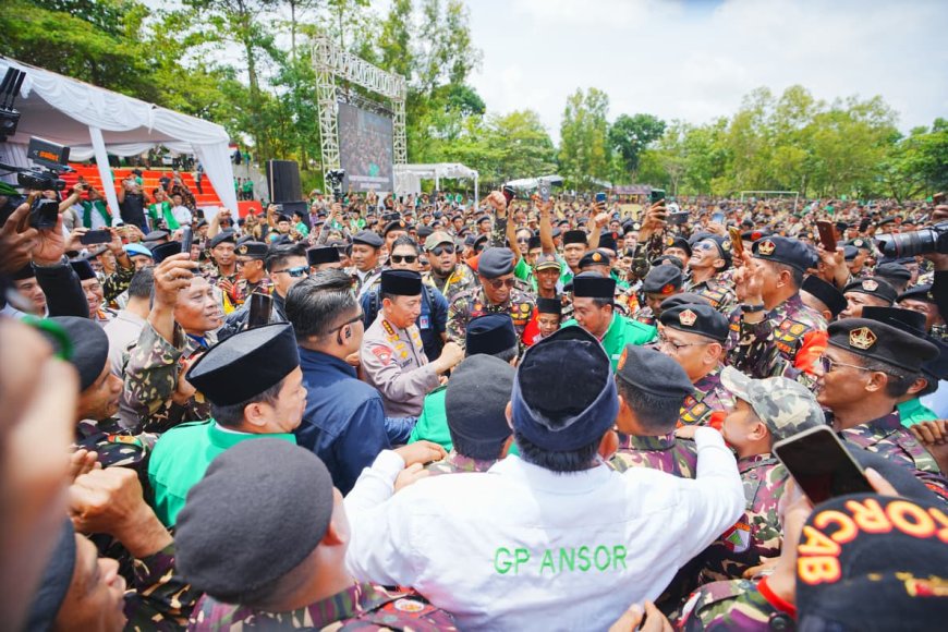 Kolaborasi Polri dan GP Ansor-Banser Ditekankan Kapolri