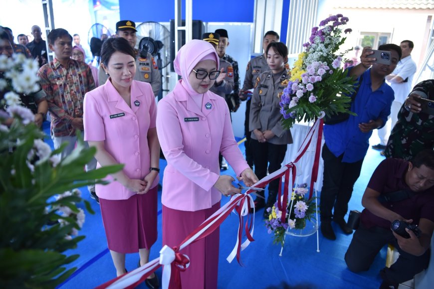 SPPG Polres Gresik di Bedilan Diresmikan, Perkuat Program Gizi Nasional