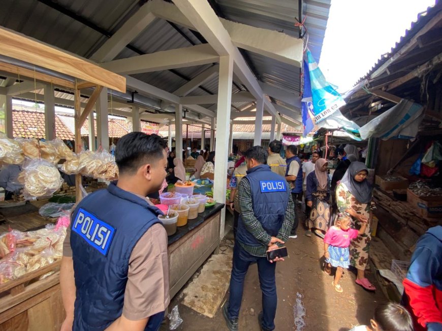 Satgas Pangan Polres Lumajang Intensifkan Pengawasan Bapokting Jelang Lebaran