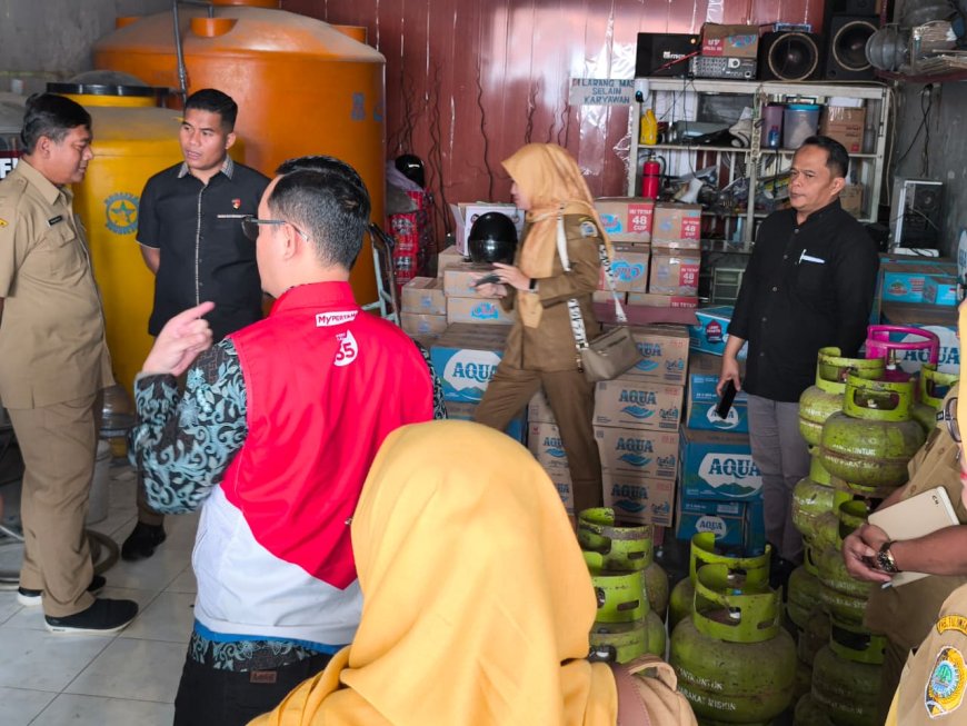Sidak LPG Subsidi, Polres Tulungagung Antisipasi Kelangkaan