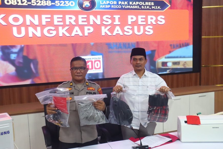 Polres Probolinggo Kota Ringkus Spesialis Pembobol Sekolah dan Kantor