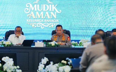 Kapolri Pastikan Kesiapan Personel dan Sarpras di Ops Ketupat 2026