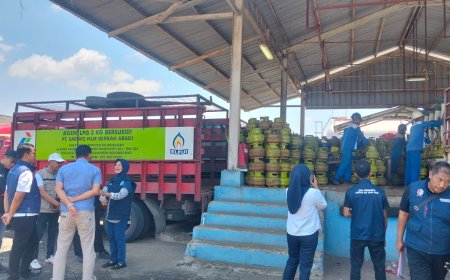 Jelang Lebaran, Polres Bojonegoro Cek Ketersediaan LPG