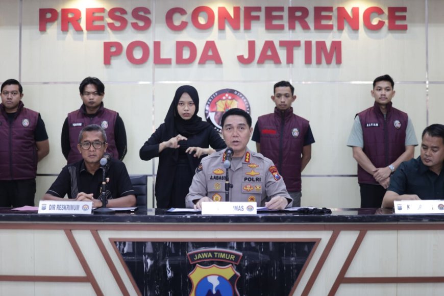 Peredaran Bahan Peledak Ilegal Dibongkar Polda Jatim