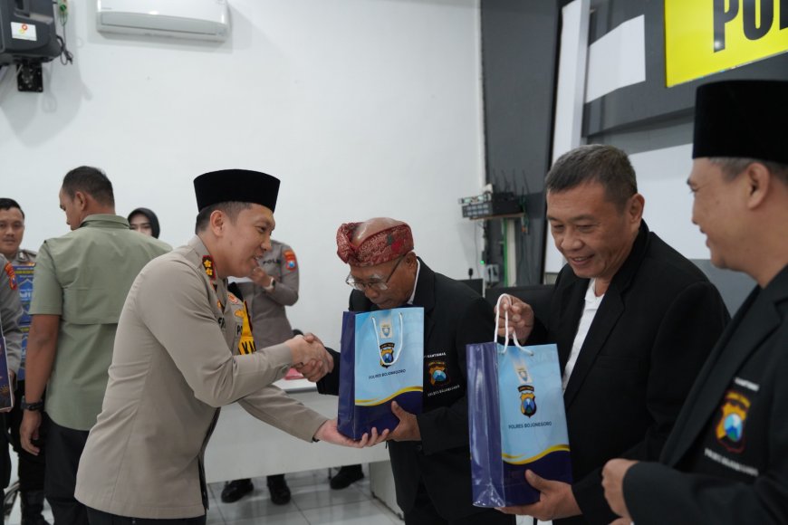 Kapolres Bojonegoro Serukan Kebersamaan Tokoh Agama