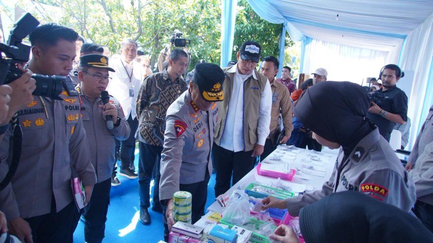 Jelang Idulfitri, Polri Gelar Bakti Kesehatan dan Pangan Murah Serentak
