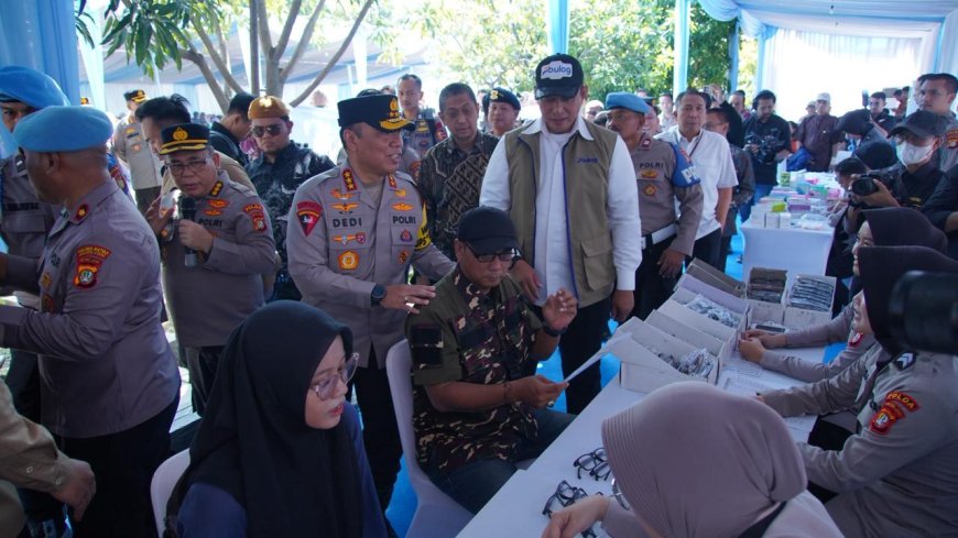 Polri Gelar Pangan Murah dan Bakti Kesehatan untuk Masyarakat