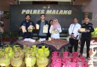 Polres Malang Ungkap Kasus Gas Oplosan Skala Besar