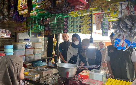 Polres Bondowoso Cek Harga Bapokting Pascahari Raya