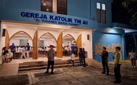 Polres Malang Kerahkan Kekuatan Personel Jaga Perayaan Paskah