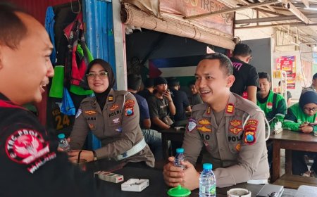 Ojol Dirangkul, Polresta Malang Kota Bahas Dampak Isu Global