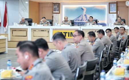 Pimpin Anev, Kapolda Jatim Sebut Kamtibmas Jatim Triwulan I 2026 Kondusif