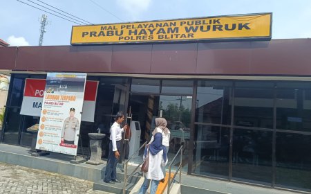 Polres Blitar Permudah Layanan Publik Lewat Sistem Satu Atap