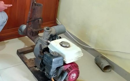 Pencurian Pompa Air Terungkap, Pelaku Dibekuk Polisi