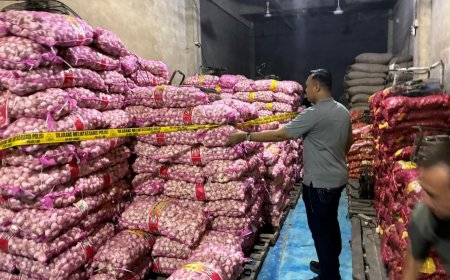 Bareskrim Polri Bekuk Kasus Penyelundupan Bawang dan Cabai