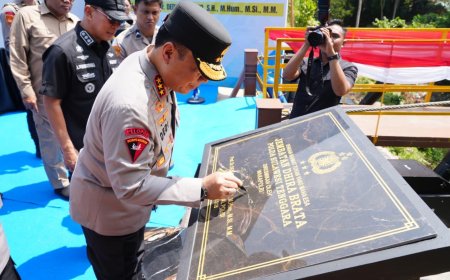 Wakapolri Wujudkan Pembangunan Lewat Infrastruktur Jembatan