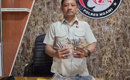 Polres Ngawi Ungkap Kasus Peredaran Obat Keras Tanpa Izin
