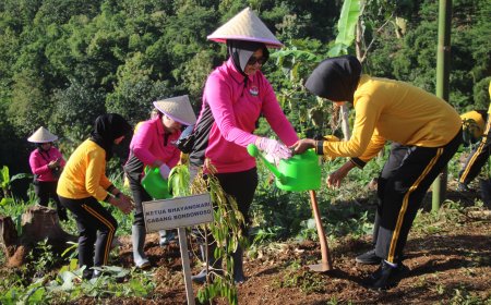 Gerakan Tanam Pohon Perkuat Kepedulian Alam di Bondowoso