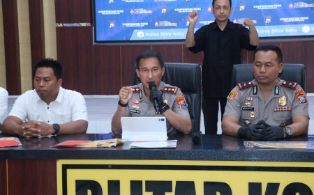 Polres Blitar Kota Bongkar Jaringan Curanmor Lintas Daerah, Dua Pelaku Ditangkap