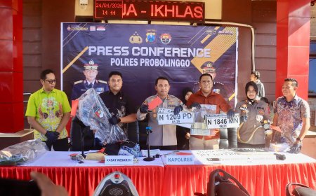 Polres Probolinggo Amankan 7 Pelaku Kejahatan Konvensional