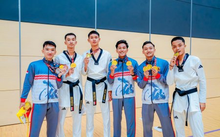 Garbha Presisi Ukir Sejarah, Sabet Juara Umum di Kejuaraan Taekwondo Jepang