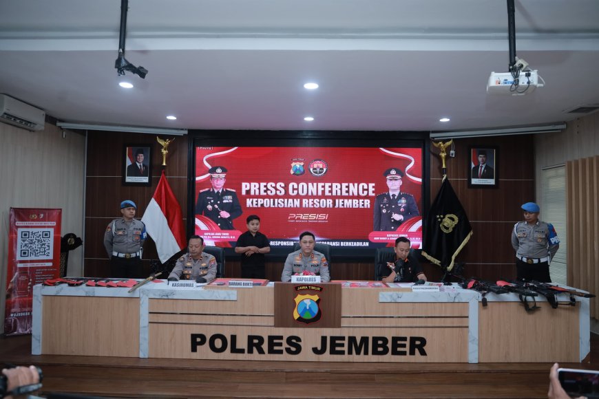 Sepanjang Maret 2026, Polres Jember Gencar Berantas Narkoba