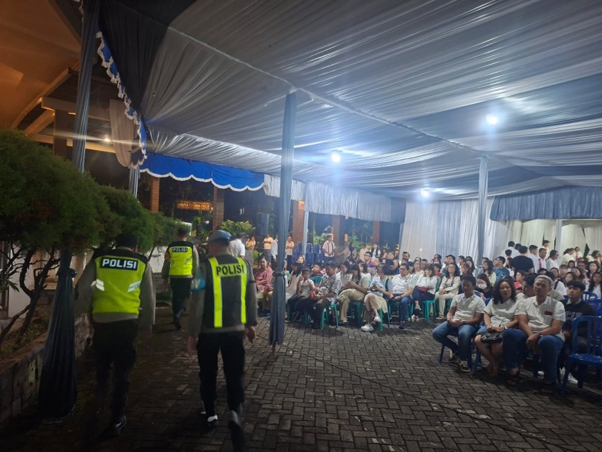 Polres Malang Perkuat Pengamanan Rangkaian Paskah