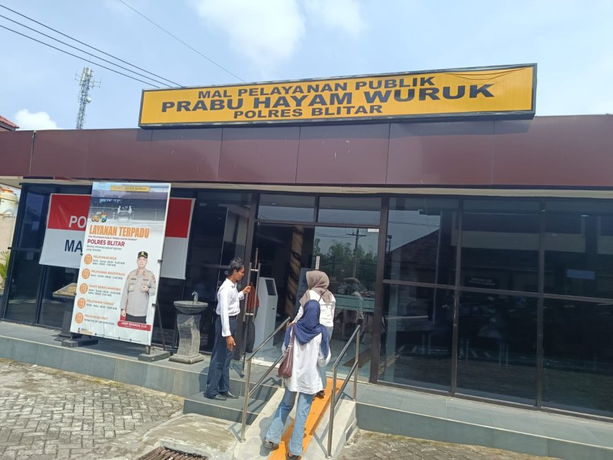 Polres Blitar Hadirkan Pelayanan Satu Atap, Masyarakat Lebih Mudah