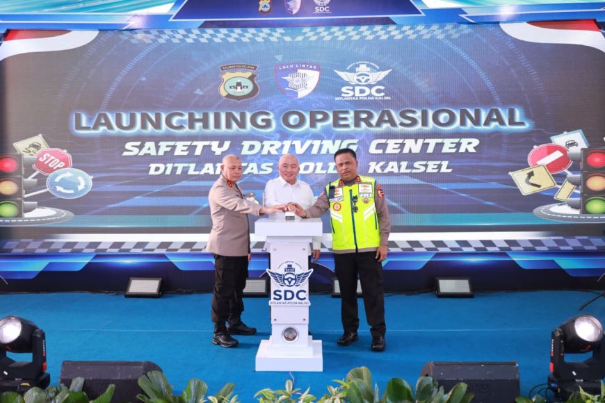Safety Driving Center Polda Kalsel Diresmikan, Kakorlantas Polri Tekankan Keselamatan