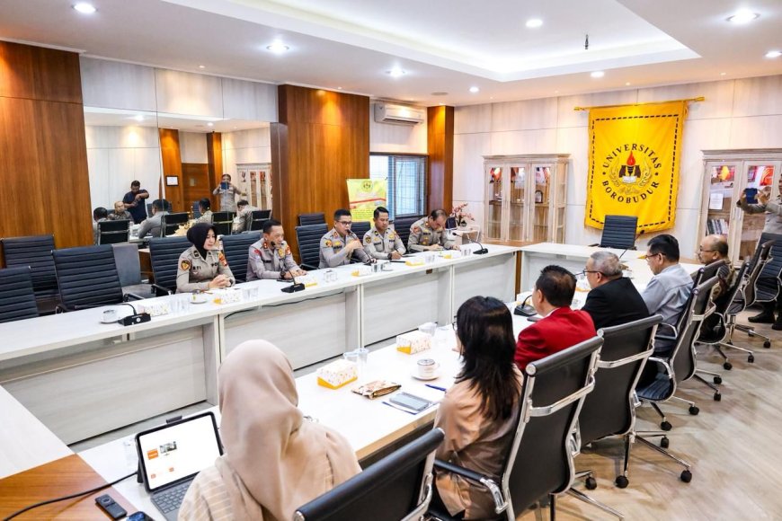 Polri dan Universitas Borobudur Perkuat Kolaborasi Lewat Pusat Studi Kepolisian