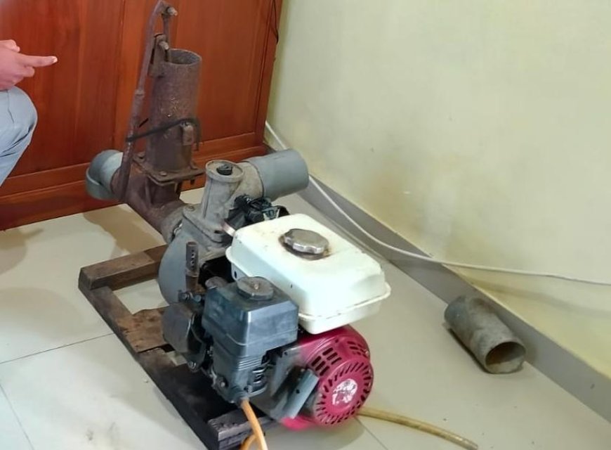 Pencurian Pompa Air Terungkap, Pelaku Dibekuk Polisi
