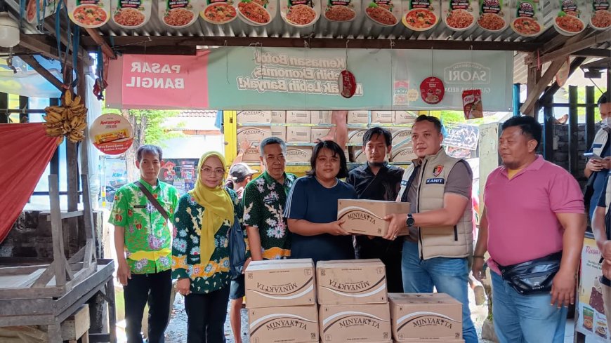 Satgas Pangan Polres Pasuruan Tekan Harga, Distribusi Minyakita Digenjot