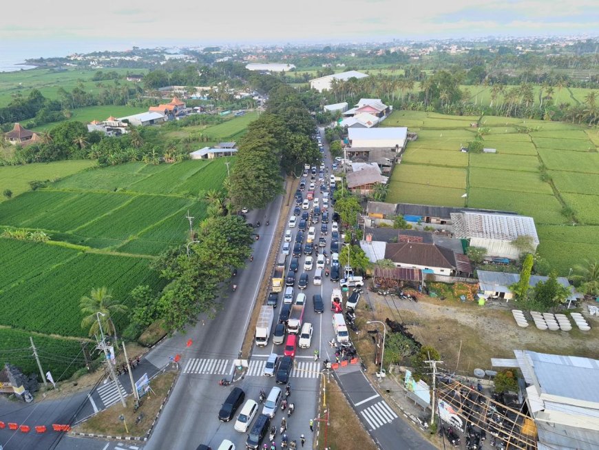 Teknologi ETLE Drone Diterjunkan di Kemala Run 2026