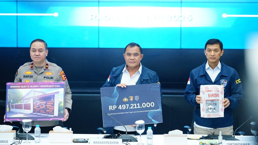 Jaringan Internasional Phishing Dibekuk Polisi