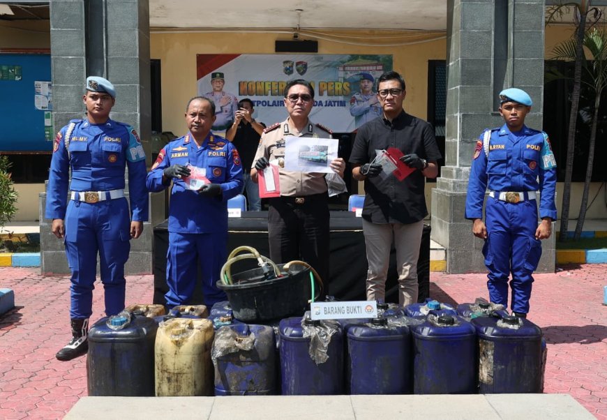Polda Jatim Bongkar Modus Penyelundupan Solar Antar Wilayah
