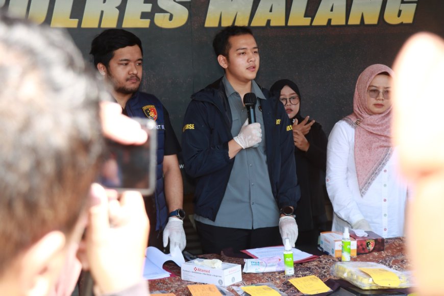 Polres Malang Bongkar Modus Pengoplosan Gas di Kepanjen