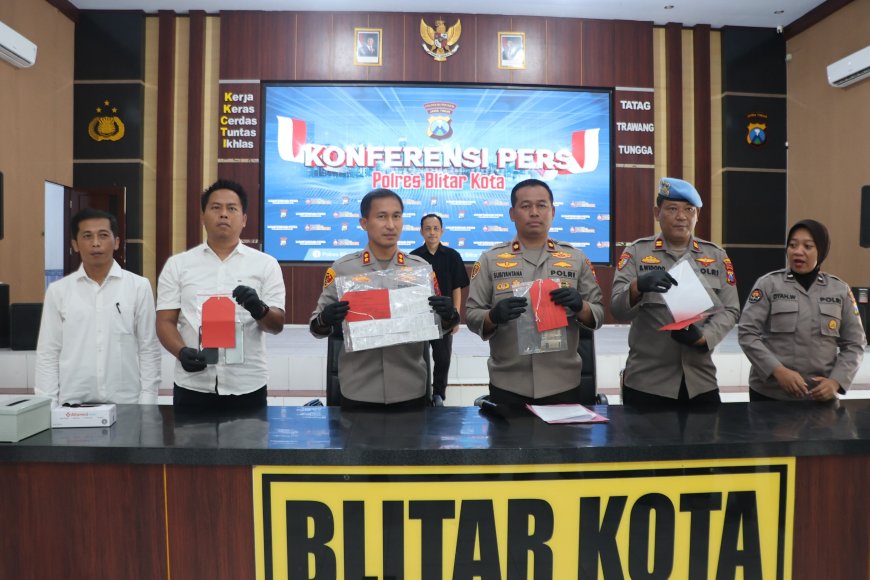 Polres Blitar Kota Ungkap Kasus BBM Subsidi Ilegal