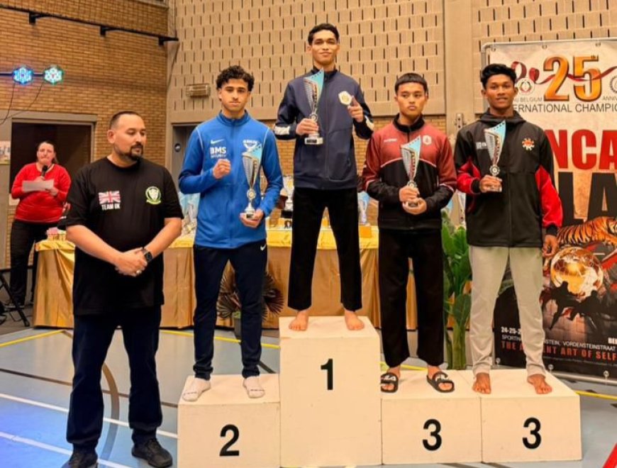 Atlet Pencak Silat Indonesia Raih Emas Beruntun di Belgia
